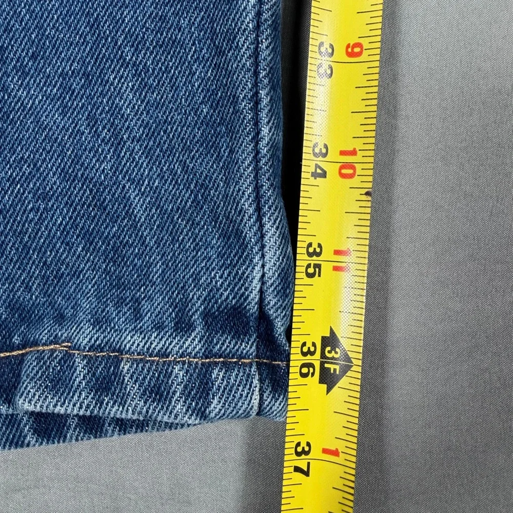 Cabelas Mens Jeans 42x36 Blue Denim Straight Leg Relaxed Fit Outdoor Workwear